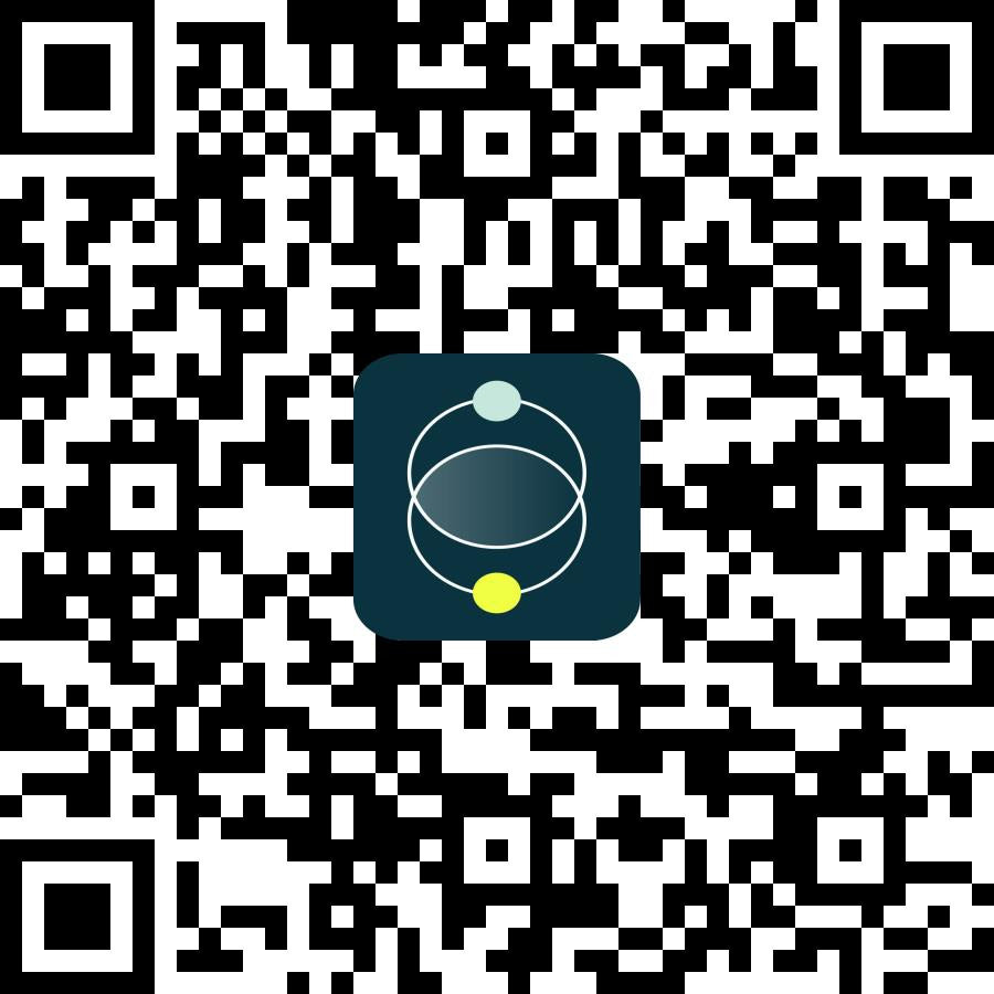 QR code with a logo in the center